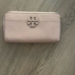 Tory Burch Blush Leather Wallet
